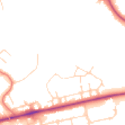 Daytime road noise heatmap for FY6 7YJ