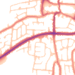 Daytime road noise heatmap for FY6 8AA
