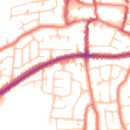 Daytime road noise heatmap for FY6 8AB