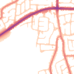 Daytime road noise heatmap for FY6 8AE