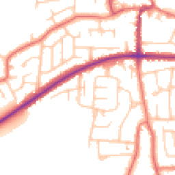 Daytime road noise heatmap for FY6 8AT