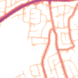 Daytime road noise heatmap for FY6 8BG