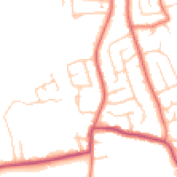 Daytime road noise heatmap for FY6 8BW