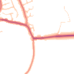 Daytime road noise heatmap for FY6 8DN