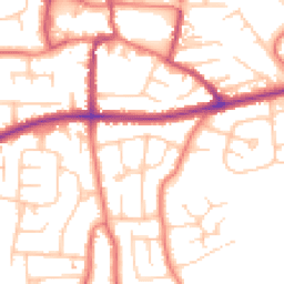 Daytime road noise heatmap for FY6 8DZ