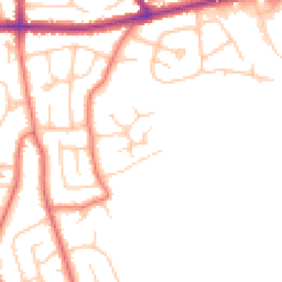 Daytime road noise heatmap for FY6 8FU