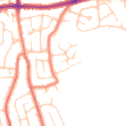 Daytime road noise heatmap for FY6 8FW