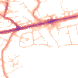 Daytime road noise heatmap for FY6 8HS