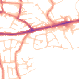 Daytime road noise heatmap for FY6 8HY