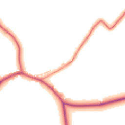Daytime road noise heatmap for FY6 8LW