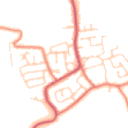 Daytime road noise heatmap for FY6 9AQ