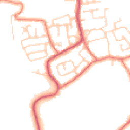 Daytime road noise heatmap for FY6 9BP