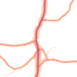 Daytime road noise heatmap for FY6 9DW