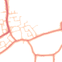 Daytime road noise heatmap for FY6 9EF