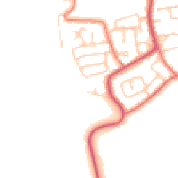 Daytime road noise heatmap for FY6 9EL