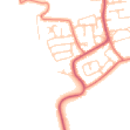 Daytime road noise heatmap for FY6 9EN