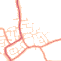 Daytime road noise heatmap for FY6 9ES