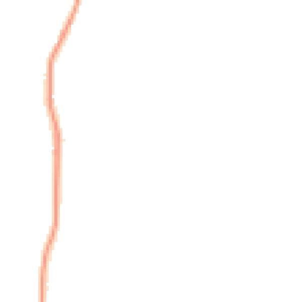 Night-time road noise heatmap for FY6 9ET
