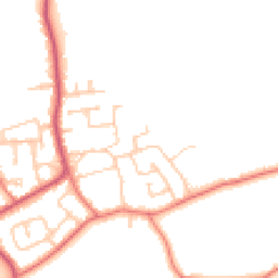 Daytime road noise heatmap for FY6 9EY