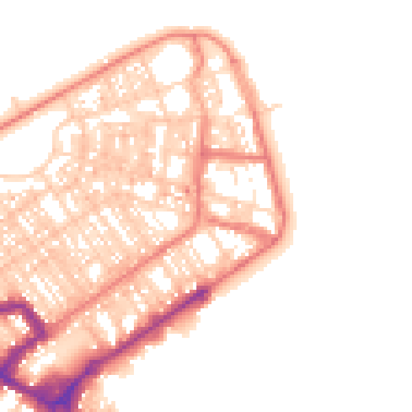 Daytime road noise heatmap for FY7 6DF