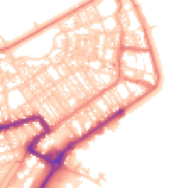 Daytime road noise heatmap for FY7 6DT