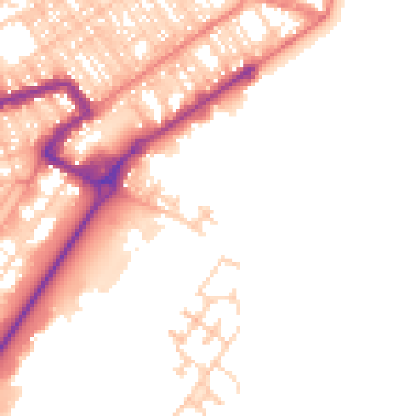 Daytime road noise heatmap for FY7 6FT