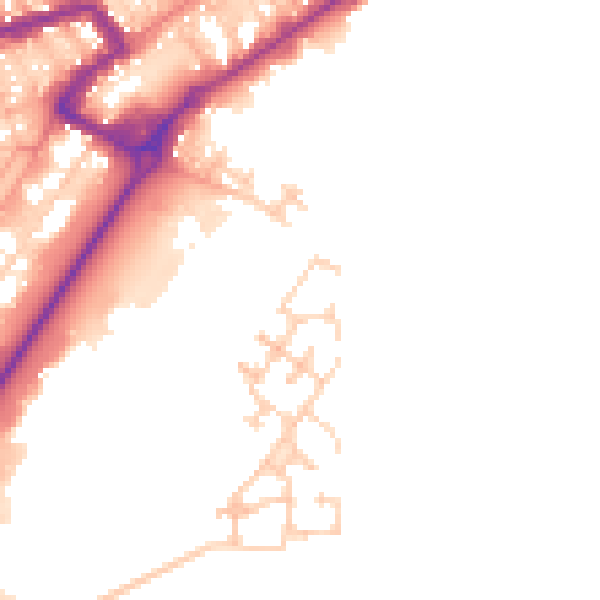 Daytime road noise heatmap for FY7 6GX
