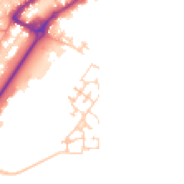 Daytime road noise heatmap for FY7 6GY
