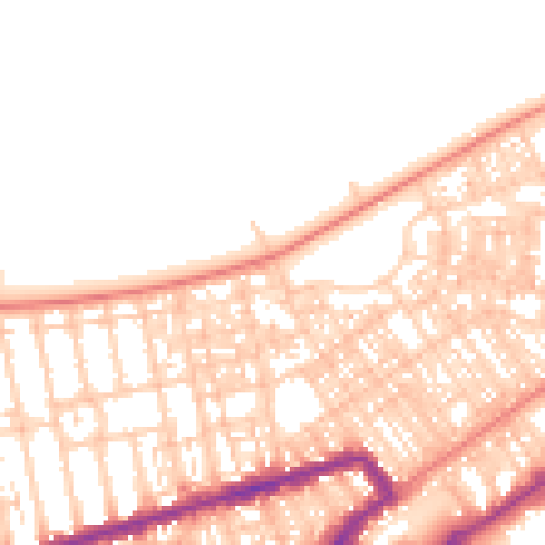 Daytime road noise heatmap for FY7 6RA