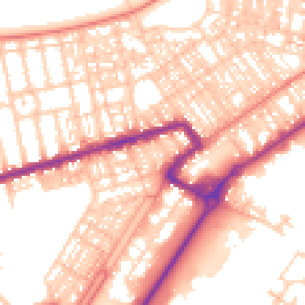 Daytime road noise heatmap for FY7 6TH