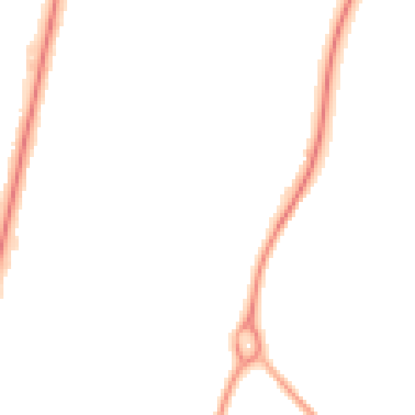 Night-time road noise heatmap for FY7 7PD