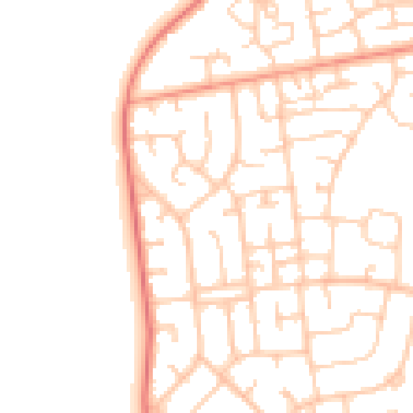 Daytime road noise heatmap for FY7 8PF