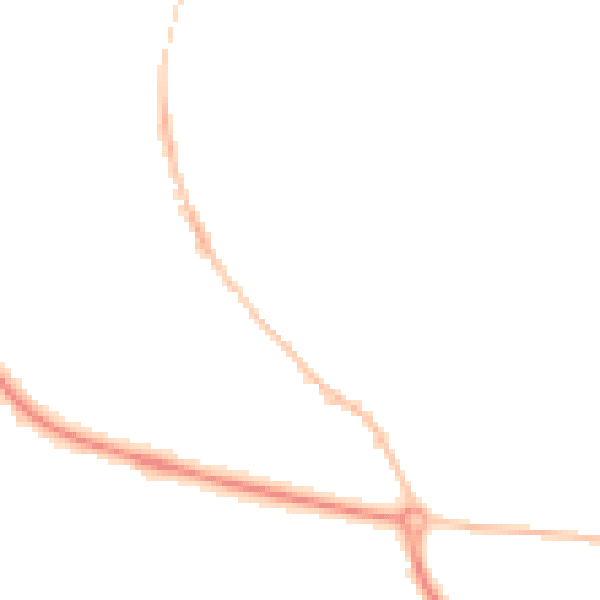 Night-time road noise heatmap for GL10 2JW