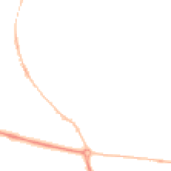 Night-time road noise heatmap for GL10 2QL