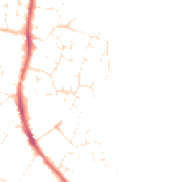 Daytime road noise heatmap for GL10 2RA