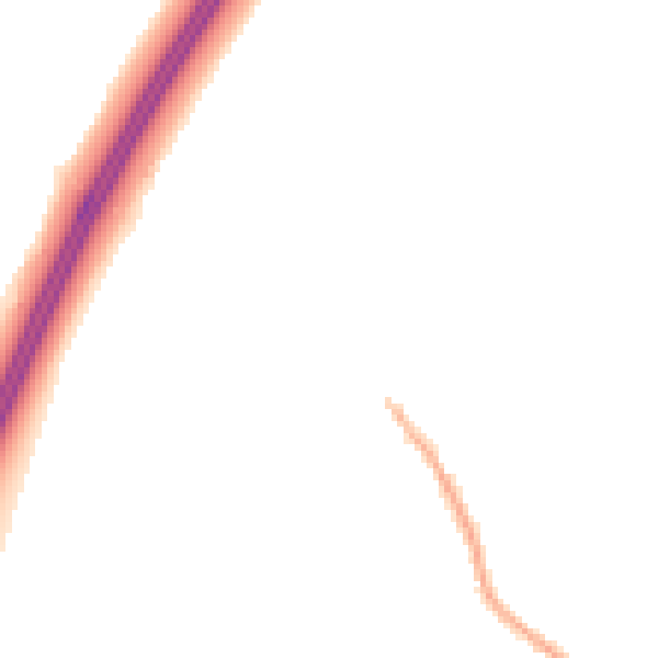 Night-time road noise heatmap for GL10 3AF