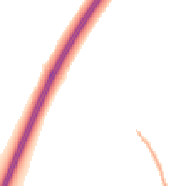 Night-time road noise heatmap for GL10 3AQ