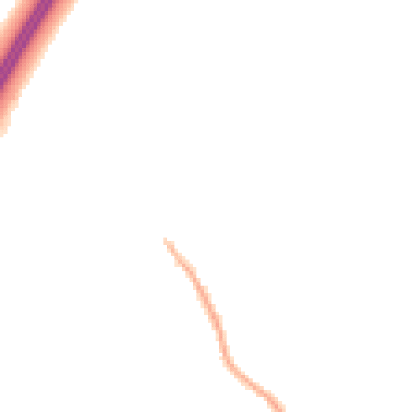 Night-time road noise heatmap for GL10 3AW