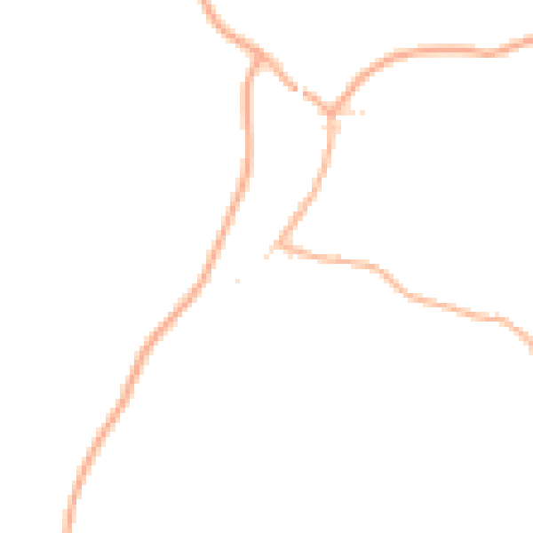 Daytime road noise heatmap for GL10 3DZ
