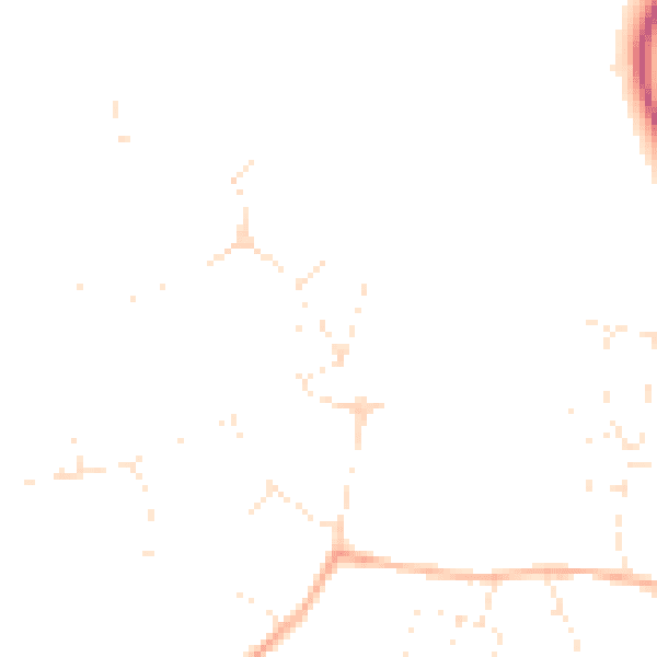 Daytime road noise heatmap for GL10 3GY