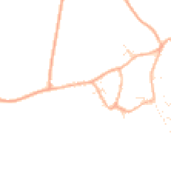 Daytime road noise heatmap for GL10 3LL