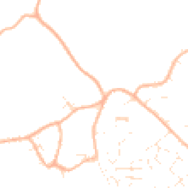 Daytime road noise heatmap for GL10 3LT
