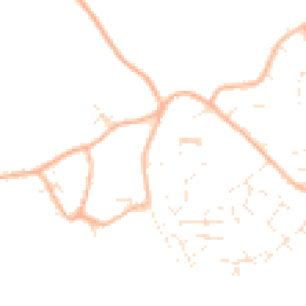 Daytime road noise heatmap for GL10 3NG
