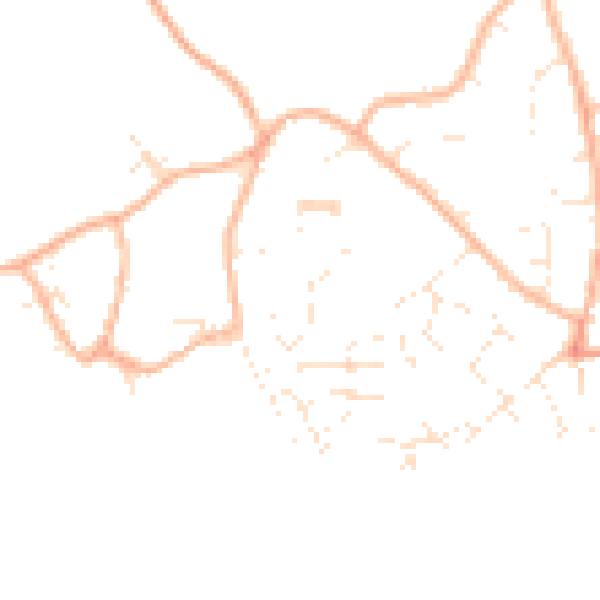 Daytime road noise heatmap for GL10 3NL
