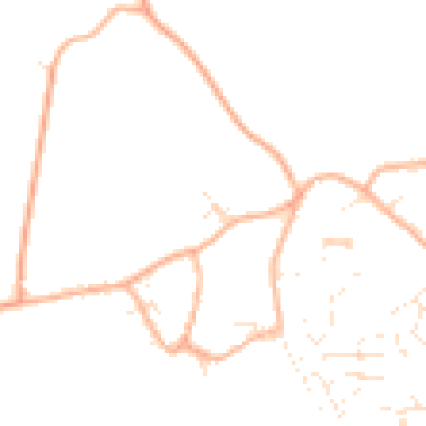 Daytime road noise heatmap for GL10 3PG
