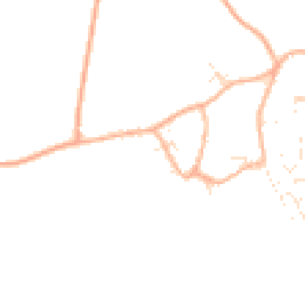 Daytime road noise heatmap for GL10 3PH