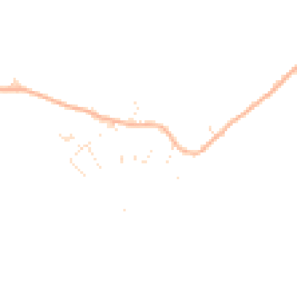 Daytime road noise heatmap for GL10 3QL