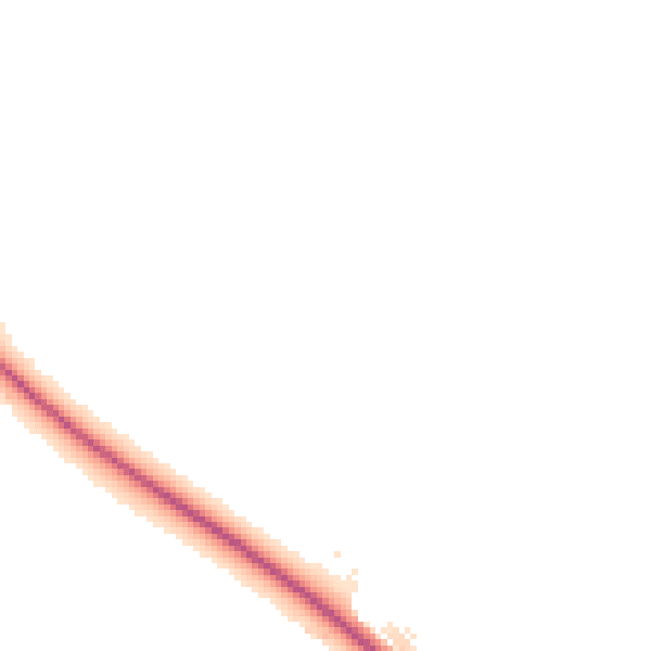Night-time road noise heatmap for GL10 3RR