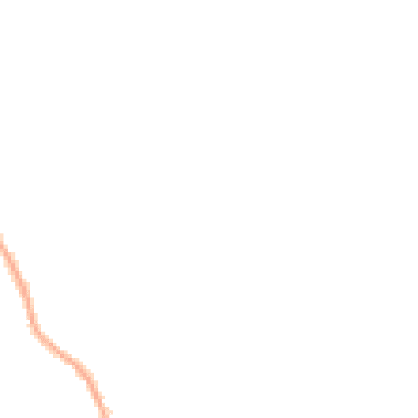 Night-time road noise heatmap for GL10 3SF