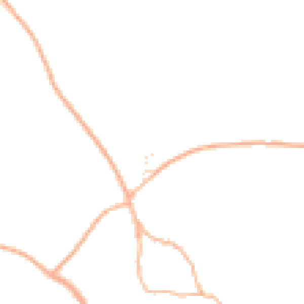 Daytime road noise heatmap for GL10 3UP